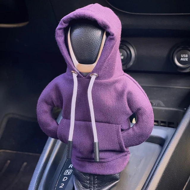 Neue Hoodie Auto Schaltknauf Abdeckung Mini Hoodie Auto Getriebe