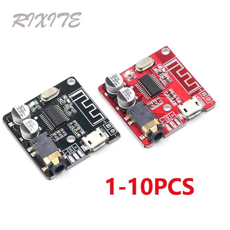 1-10pcs VHM-314 Bluetooth Audio Receiver Board Bluetooth 5.0 MP3 Lossless Car Audio Decoder Board Wireless Stereo Music Module audio decoder board