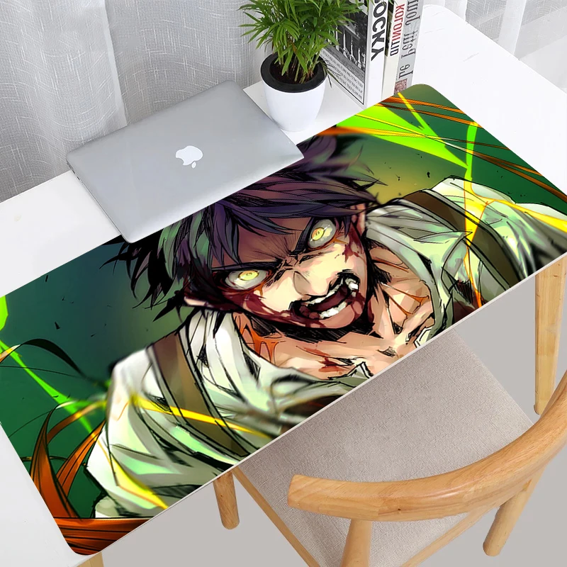 Shingeki No Kyojin Attack On Titan Mikasa Eren Armin Anime Gaming Mouse Pad  : : Informática