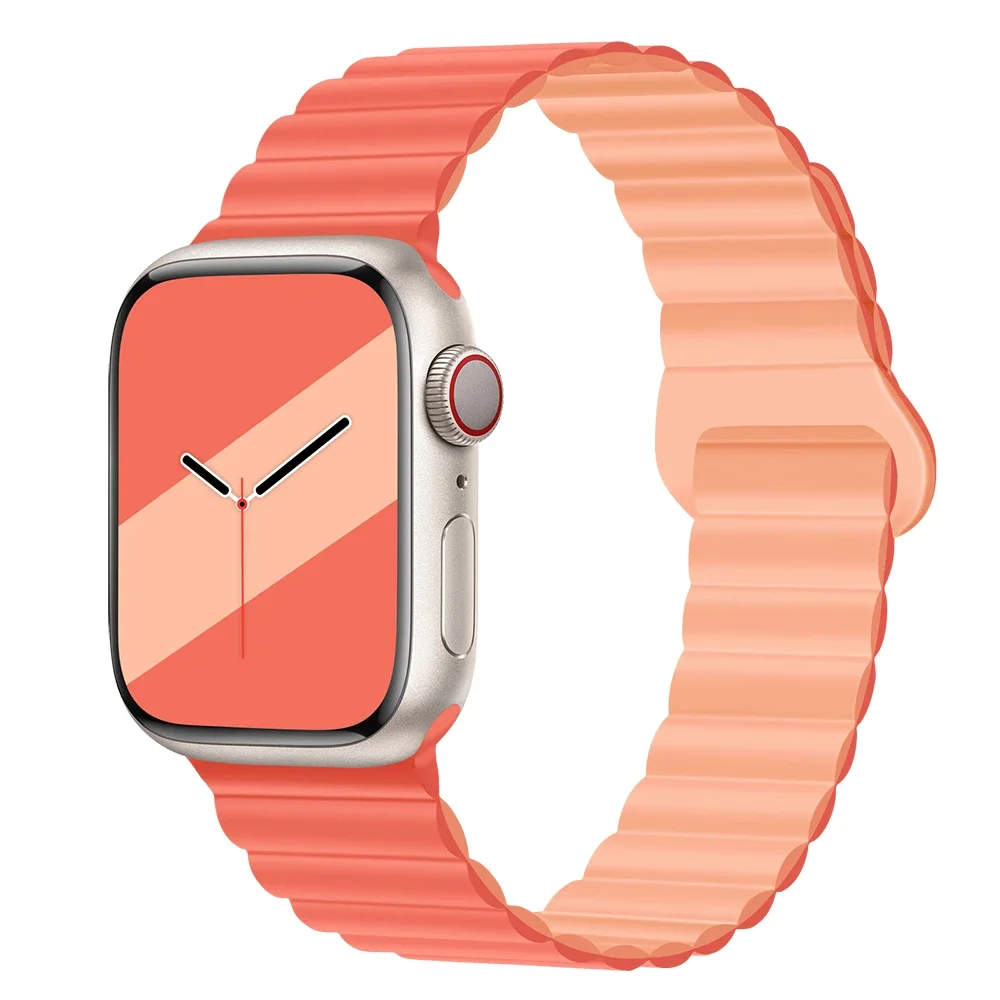 Premium Sports Silicone Magnetic Watch Strap