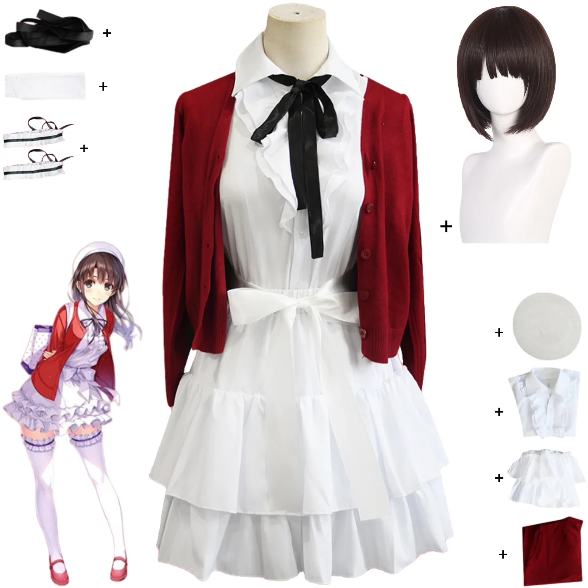 Anime Saekano How To Raise A Boring Girlfriend Megumi Kato Cosplay anime-saekano-how-to-raise-a-boring-girlfriend-megumi-kato-cosplay