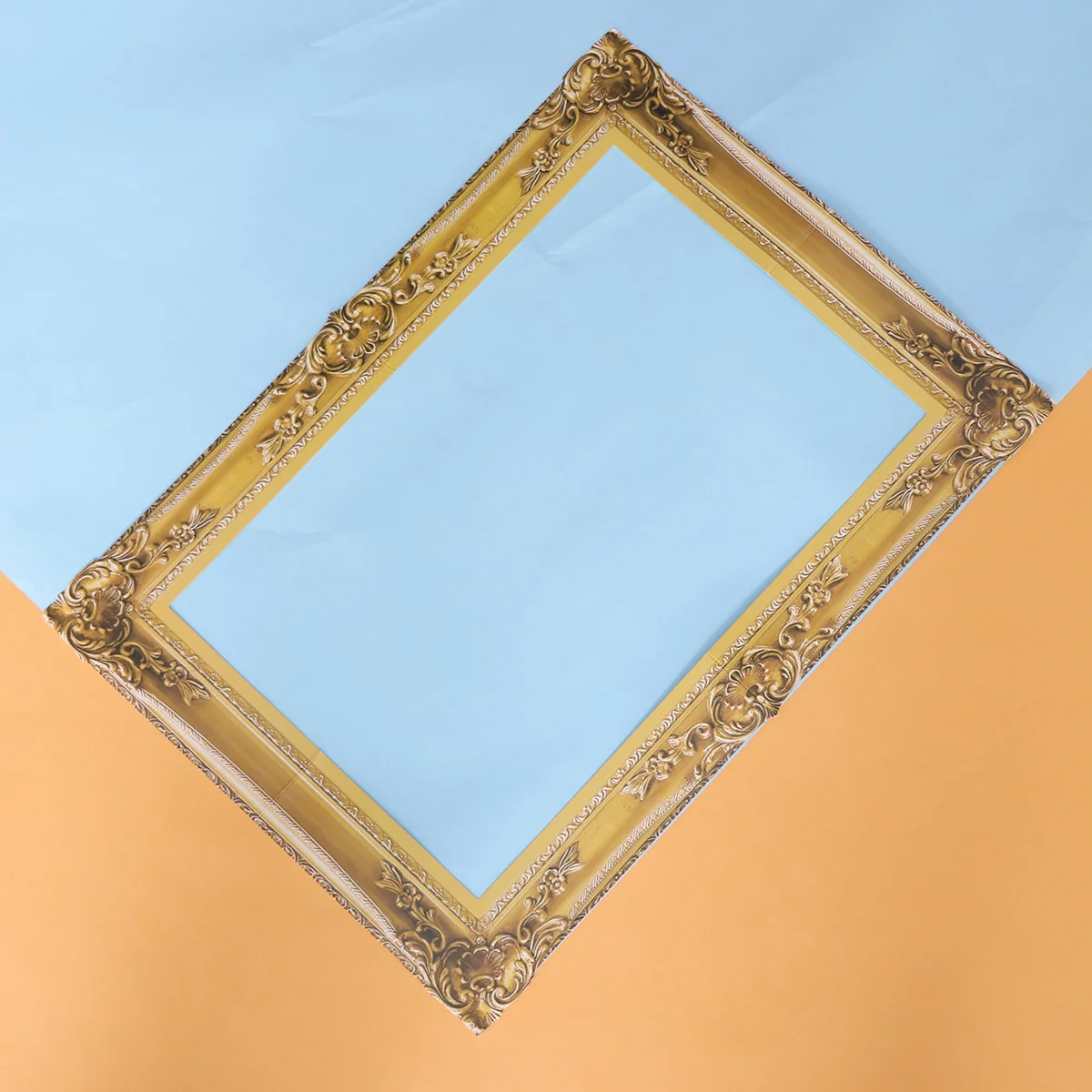 Frame Photo Party Props Booth Selfie Prop Wedding Picture Birthday Paper Diy Decoration Gold Graduation Cutouts Frames Holiday handheld photo props