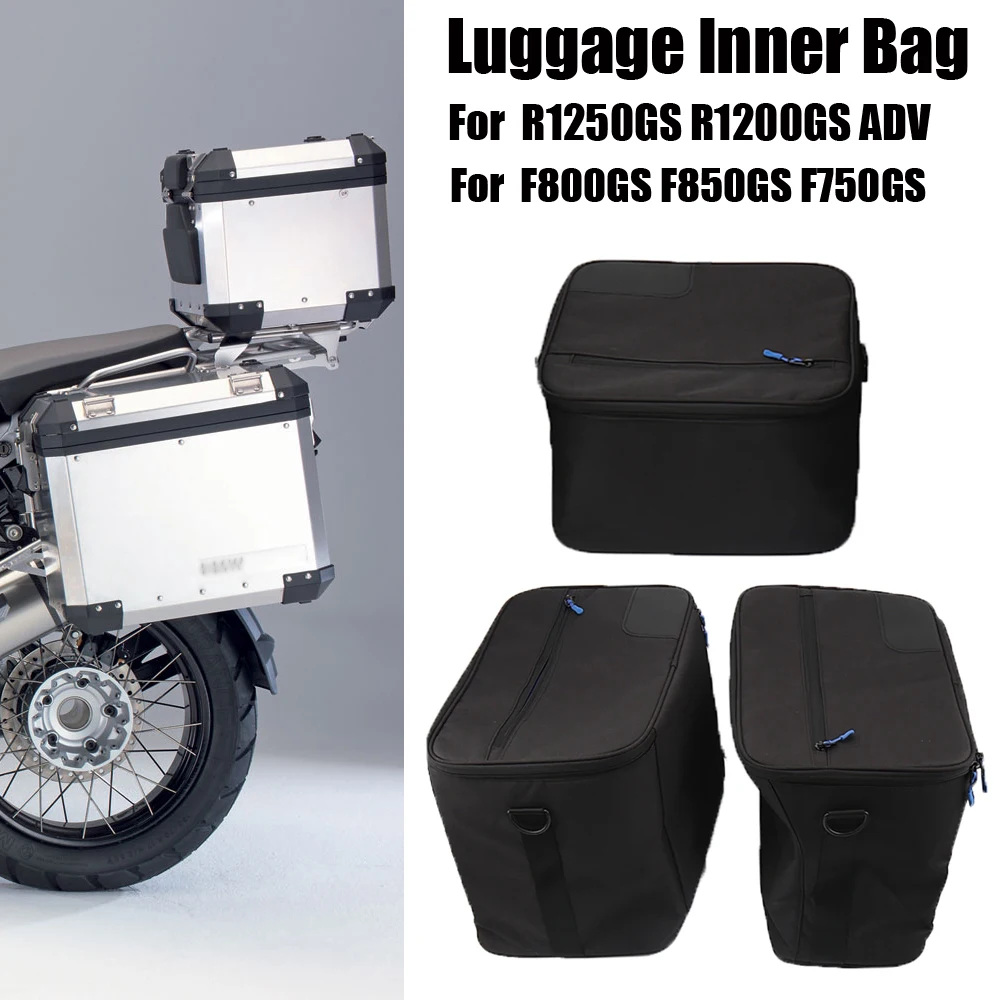 

Motorcycle Black Inner Bags For BMW R1200GS R1250GS Adventure F750GS F850GS F800GS Accessories Luggage Bags Tool bag