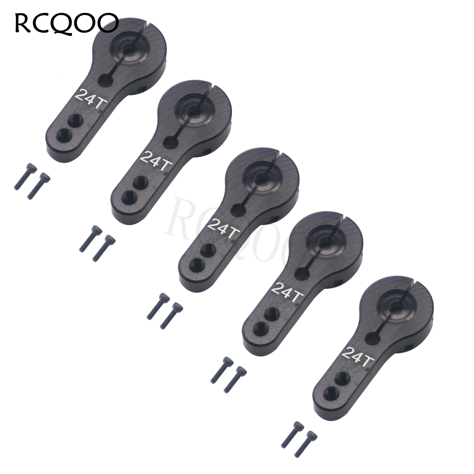 5PackAluminum24TServoHornM3ThreadsMotorsSteeringArmforwith