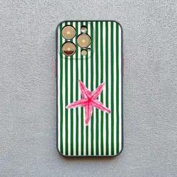 Ocean Life Theme Striped Phone Case Cover - Redmi Note 12ProPlus (1)