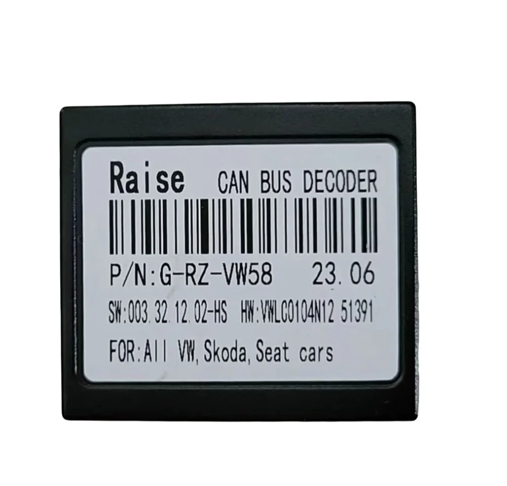 Newest Raise VW RZ 08 VW RZ 58 Canbus Box For Android Volkswagen Skoda newest-raise-vw-rz-08-vw-rz-58-canbus-box-for-android-volkswagen-skoda