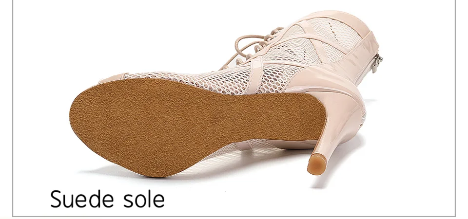 sem pro - Chaussures de Danse Latine à Talons Hauts – Modèle LUNA II Brillant Outdoor - Couleurs Lagon