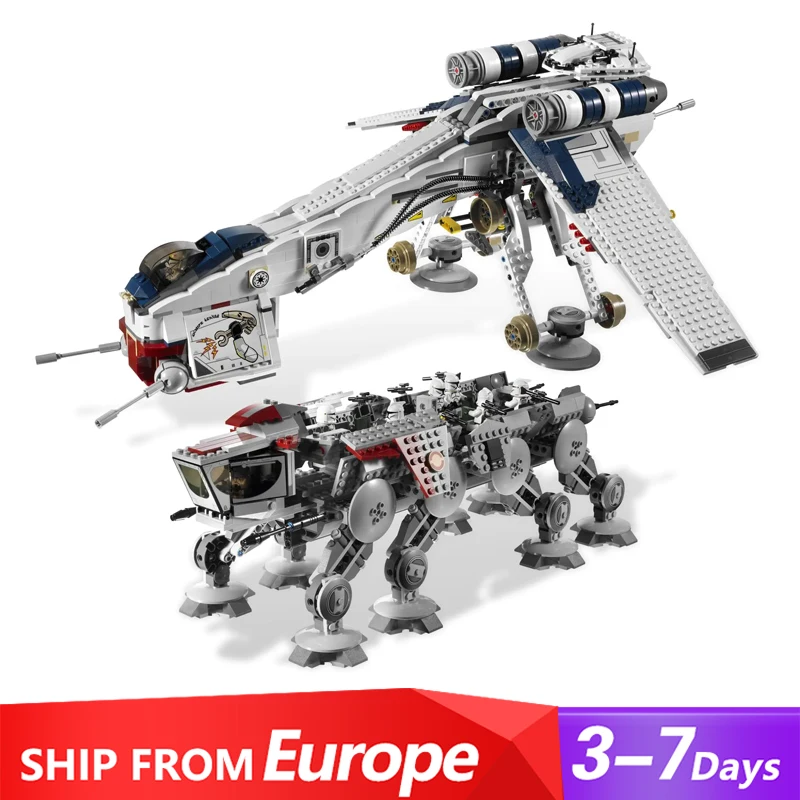Set MOC 1139 Pièces – Porte-avions Et Croiseur Pirates LEGO Compatible