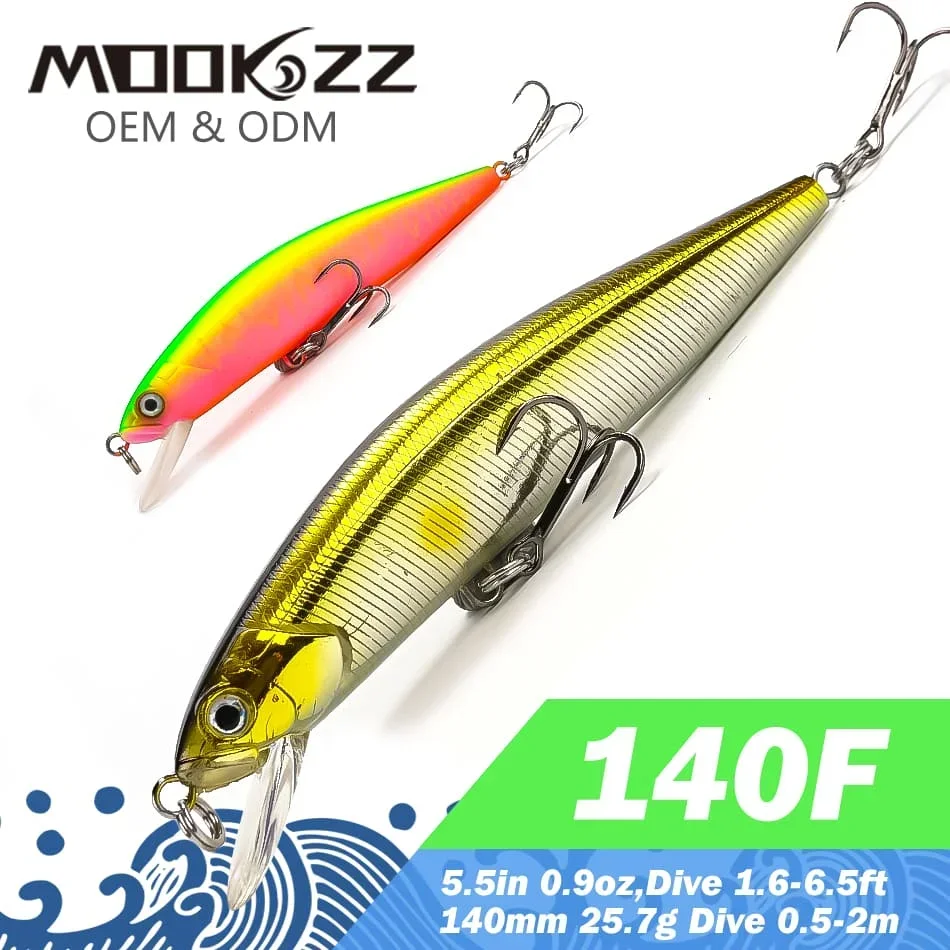 

Лучшая цена, жесткая рыболовная приманка 140 мм/25, 7 гр, морская рыболовная приманка, воблер, кренкбейт, плавающая приманка в виде гольяна