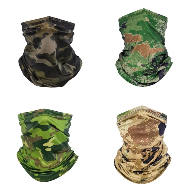 Men/Women UPF 50+ Camouflage Fishing Face Cover Sun Protection Anti-UV  Scarf Outdoor Fishing Neck Gaiter Face Mask Breathable - AliExpress