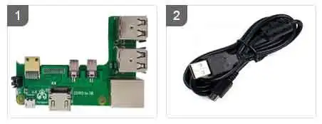 adaptador de interface zero para pi3 pi4