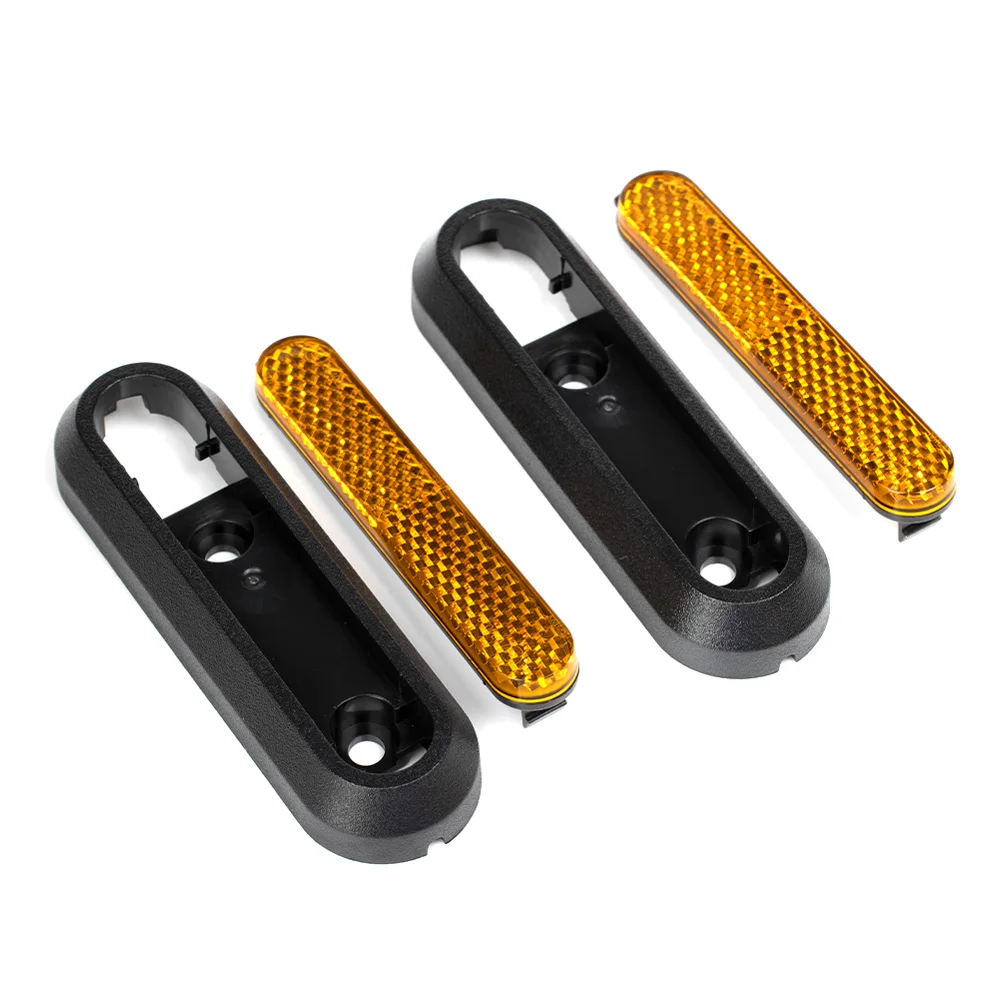 Original Reflektor abdeckung für Ninebot Kicks cooter f40d f40e Elektro roller Hinterrad links rechts reflektierende Schale 1 Paar – Detail 6