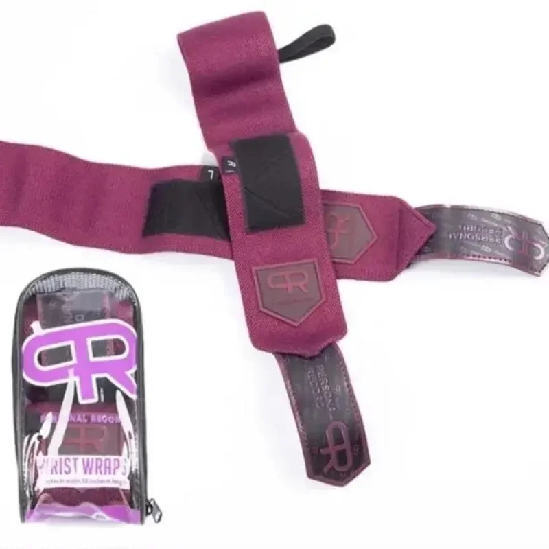 PR Fitness Wristband Weightlifting Wrist Support Gym Elastic Brace