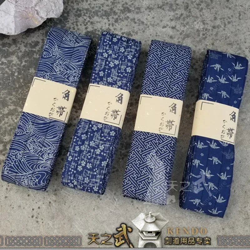 Japanese Style Kimono Belts Cotton Kendo Iaido Jodo Belt Japan Traditional Clothing Martial Arts Samurai Waistband Accessories