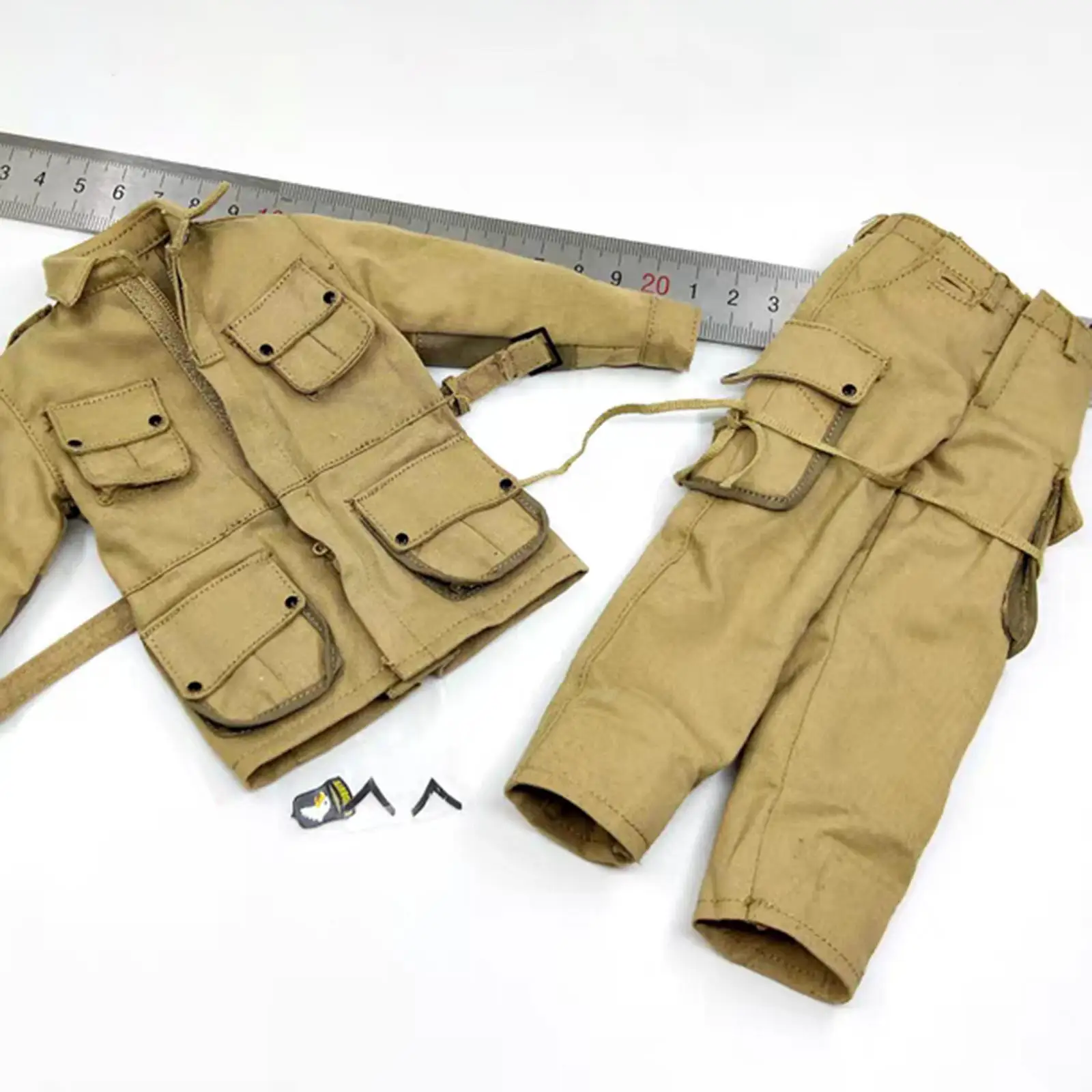 

1/6 Scale Clothes Outfit Miniature Soldier Costume for 12inch Female Figures