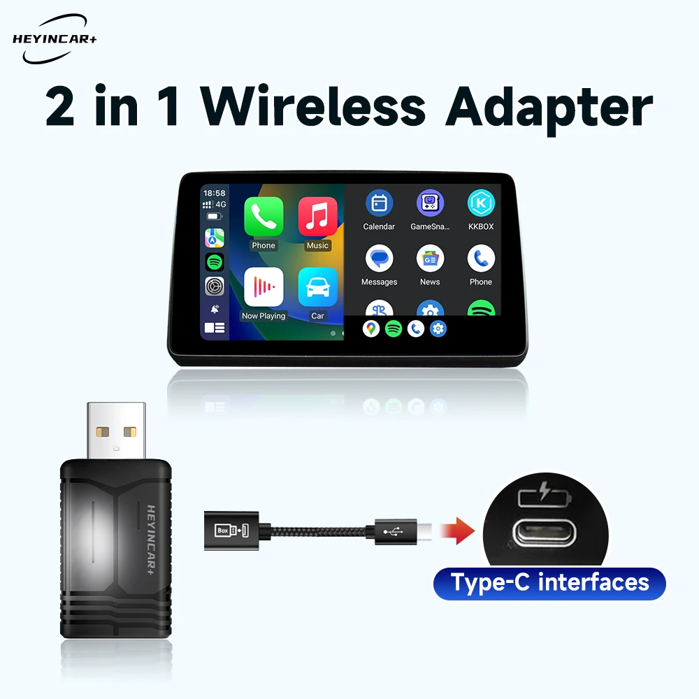 2025 ο HEYINCAR 2in1  ȵ̵ ڵ  Carplay  ¼ Ibiza Arona Leon Ateca Tarraco Smart Doogle