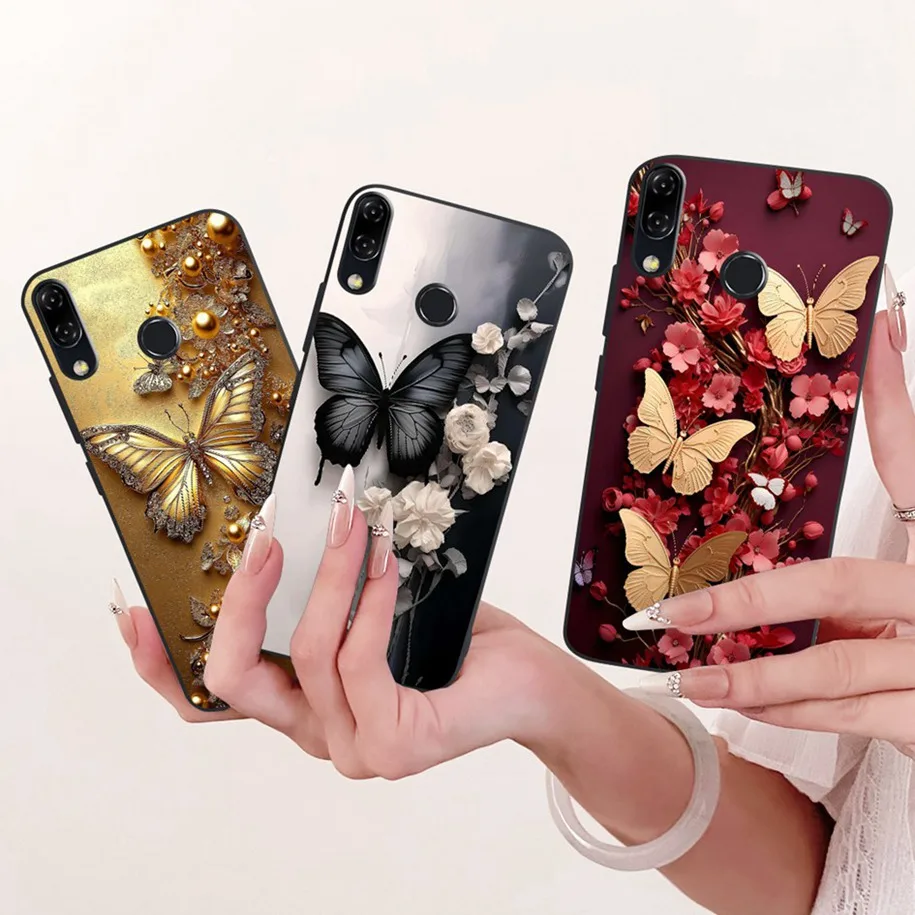 Stylish Black Soft TPU Phone Case - Sleek Protective Cover