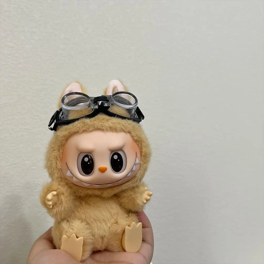 17cm Mini Plush Doll'S Clothes Outfit Accessories For Korea Kpop Exo Labubu Idol glasses sunglasses Clothing Gift 5