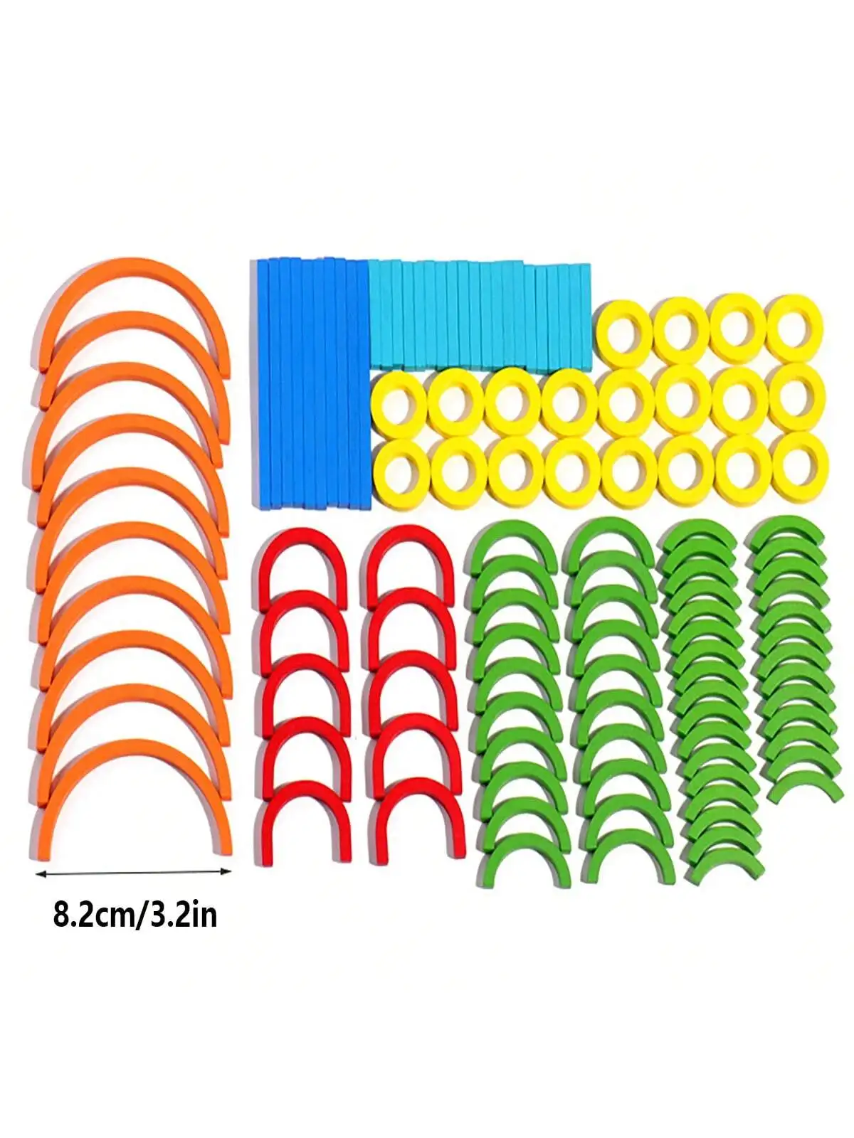 Creative Stick and Loop Puzzle, children's Intellectual Development, Early Education, Toy Color Cognition and Hands-on Ability 6