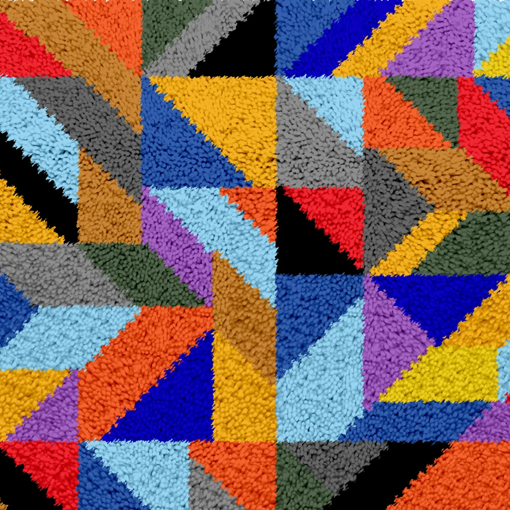 

Защелка для самостоятельной сборки крючок для изготовления ковровых изделий, набор для рукоделия, полоски для начинающих, материал для сегментной вышивки ковровых покрытий с профессиональными вязаными иглами