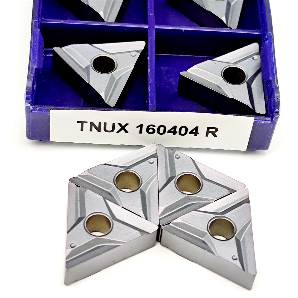 

Original External Turning Tool TNUX160404R NN LT10 Carbide Insert Hard Alloy Blade Milling Cutter CNC TNUX 160408R