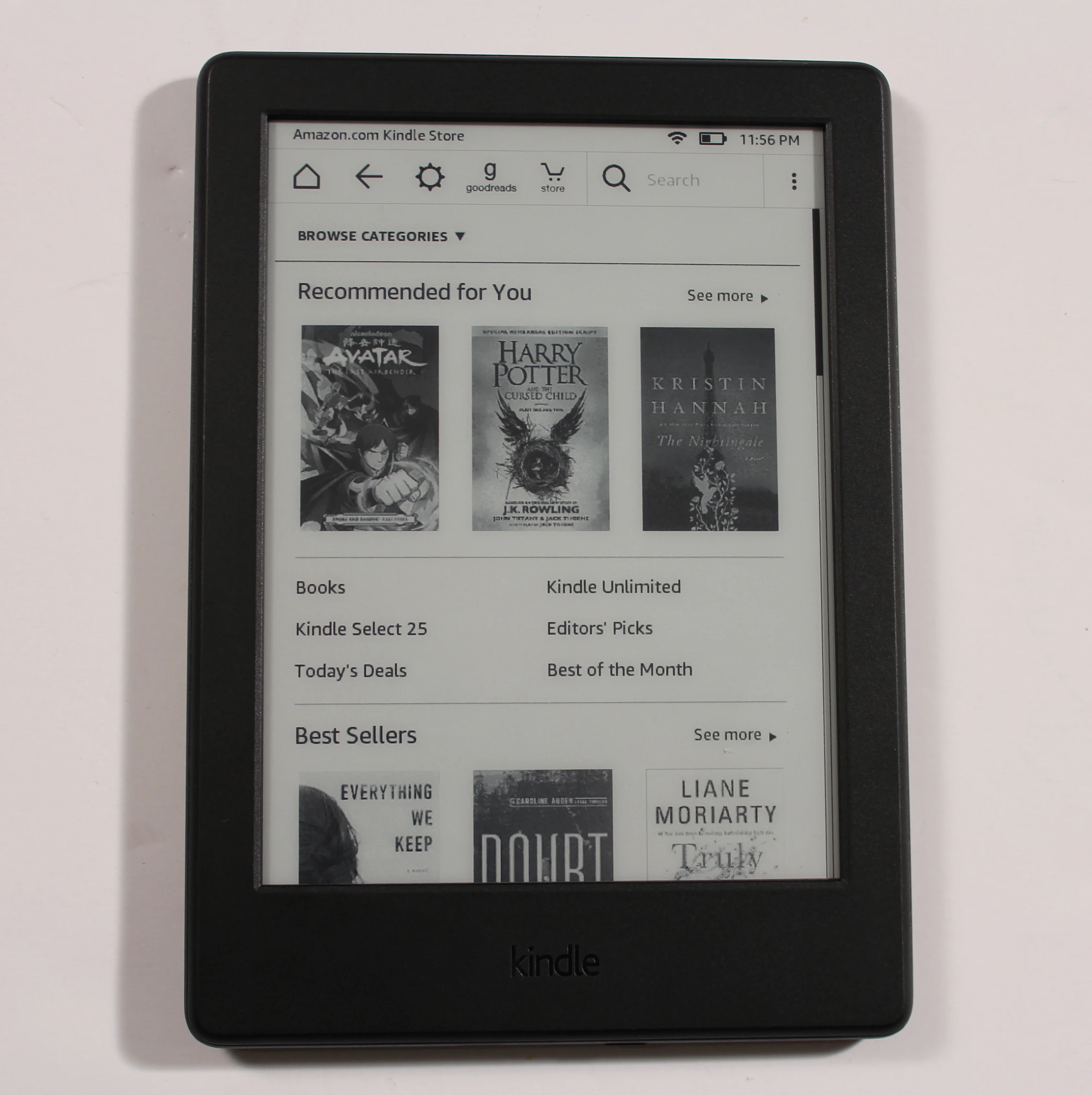 Original 6" Generation Original Kindle 8th Registerable E-Book Reader Touch Screen Ebook Without Backlight E-ink Ink Scree ebook reader
