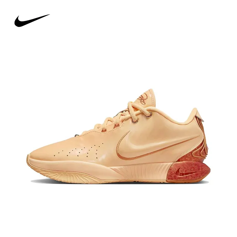 thumbnail image 1 of Zapatillas de baloncesto Nike Lebron 21 Air Zoom prácticas, de corte bajo, envolventes, duraderas y con absorción de impactos para hombres y mujeres, 1 of 5