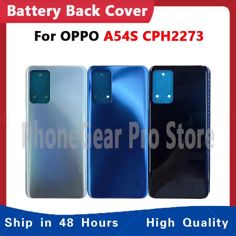 BAIDIYU Cover per Oppo A54s, Custodia Telefono AntiGraffio, con Assorbimento degli Urti Protezione Resistente agli Urti, Custodia Cover per Oppo A54s.(Blu