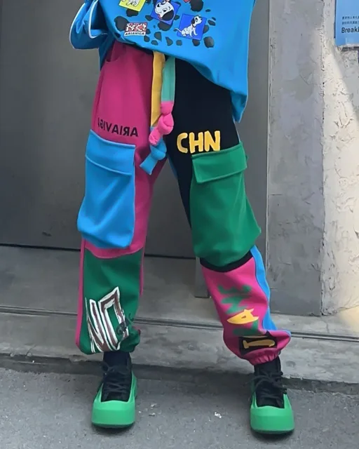 Patchwork Sweatpants 10