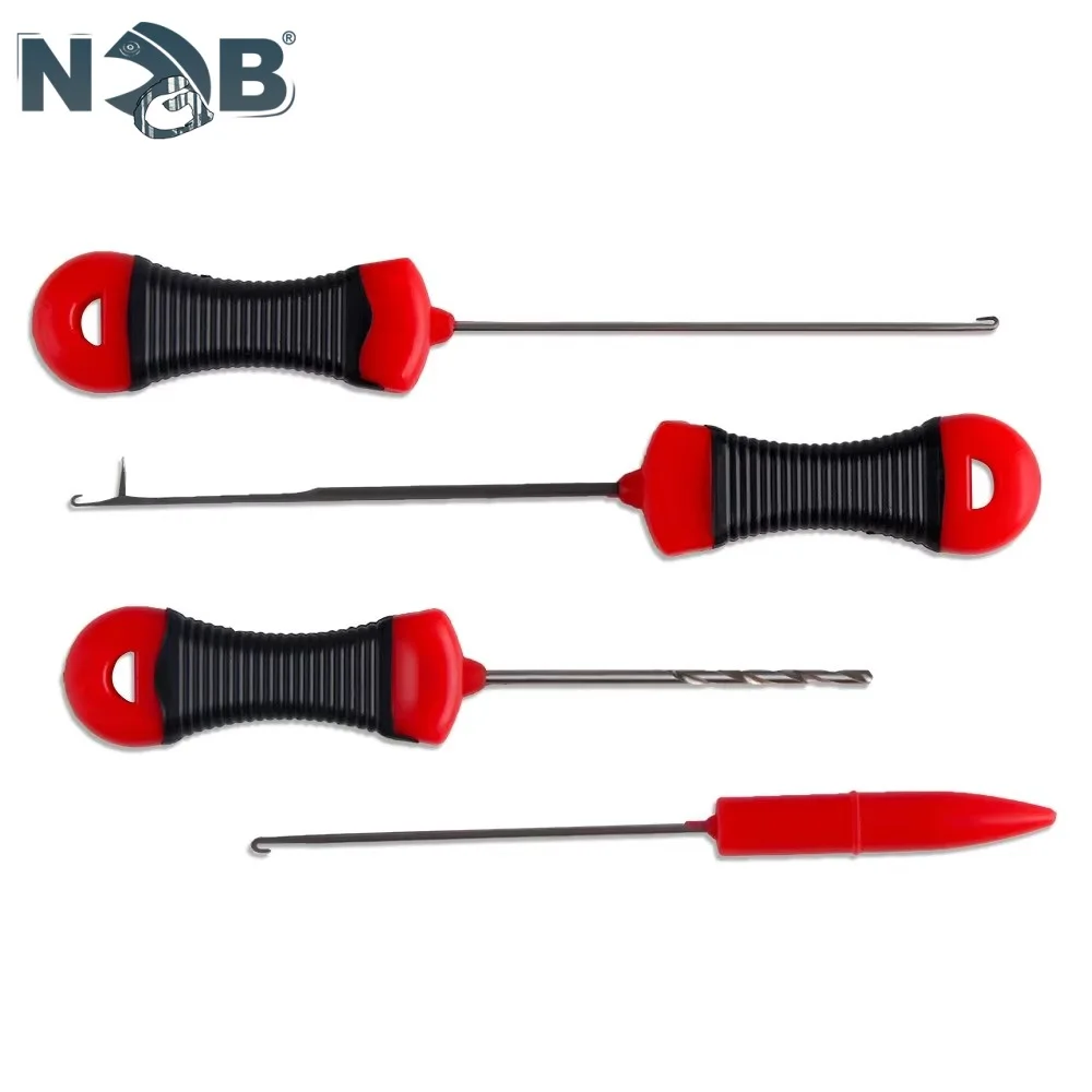 Carp Fishing Bait Drill Baiting Needle Gate Needle Pellet Hair Rigs Splicing Making Tools 1-4pcs