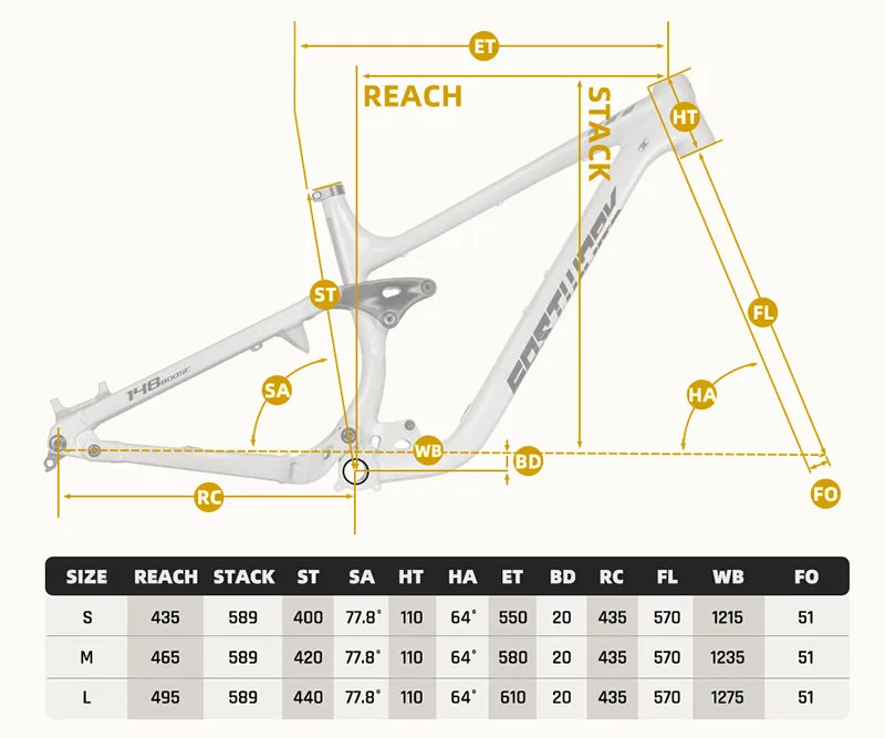 Fastwork-Bicycle Soft Tail Frame, Mountain 4 Links, Full