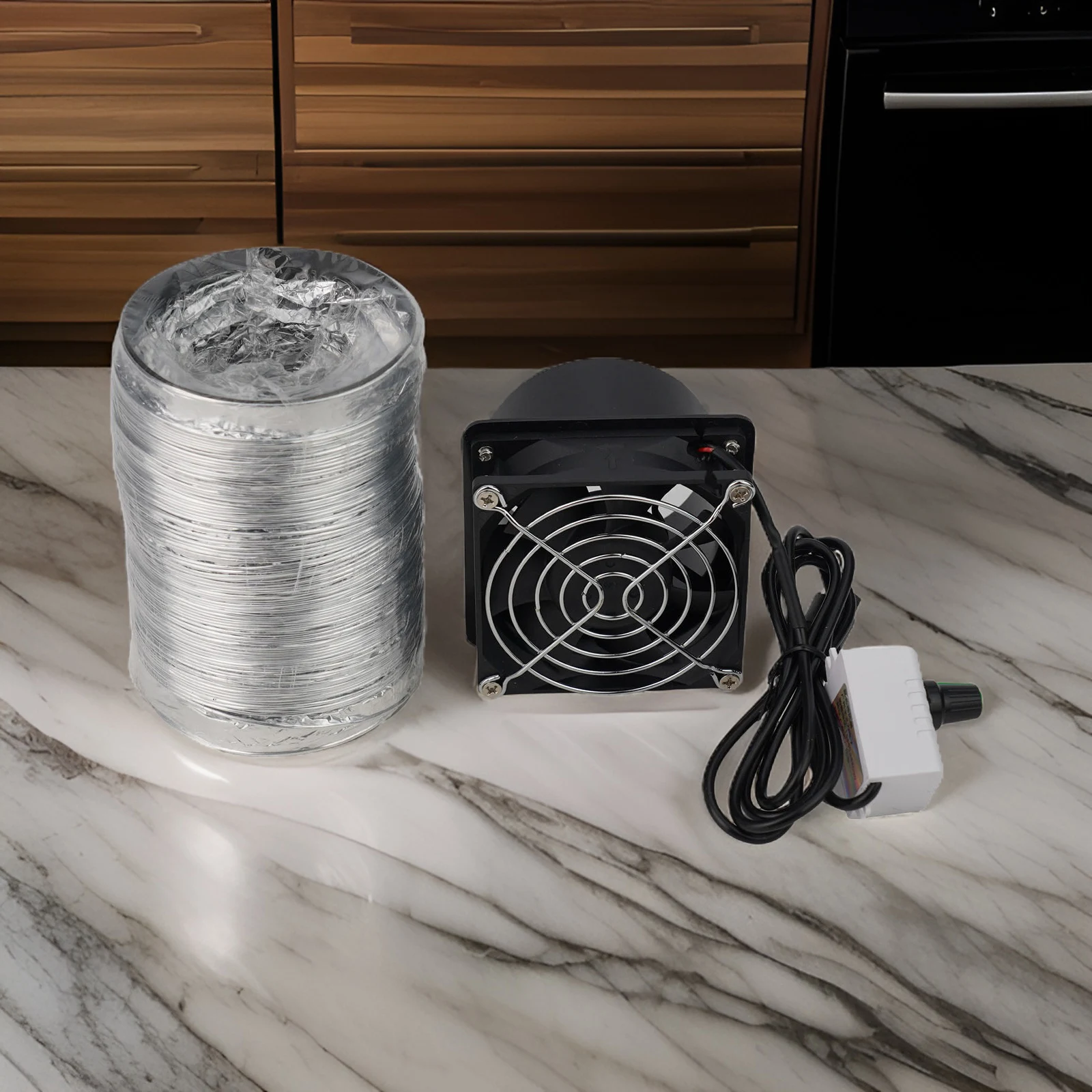 1set smoke absorber fume extractor fan pipe duct exhaust fan USB adjustable speed plastic welding equipment accessories smoke absorber