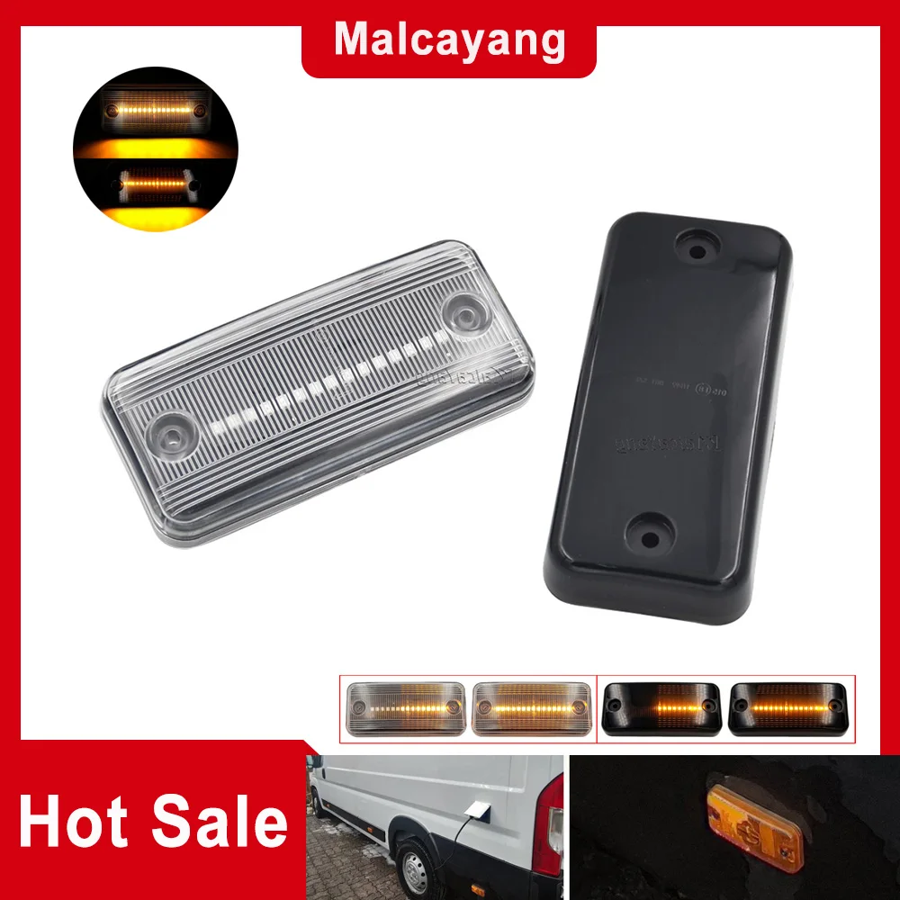 Consegna Veloce Per Fiat Ducato Citroen Iveco Daily Daily V Daf 45 Lf Peugeot Boxer Led Side Fender Indicatore Di Direzione Dinamico