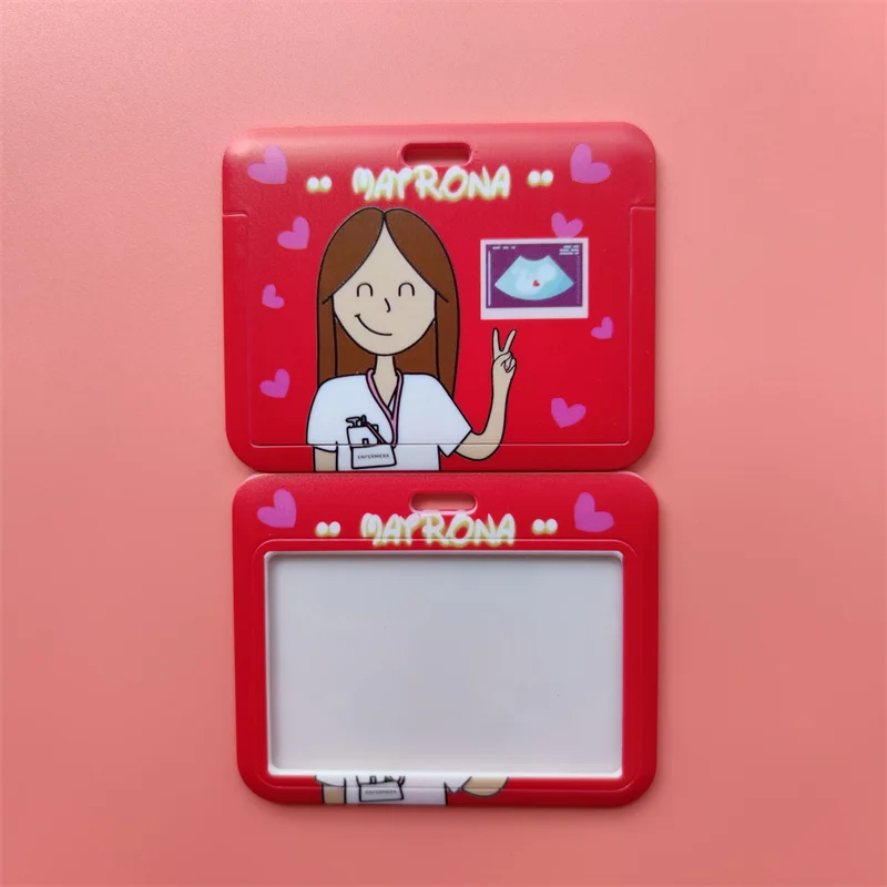 Card Holder ID Card Case ID Card Holder Doctor Nurse Women's Lanyards