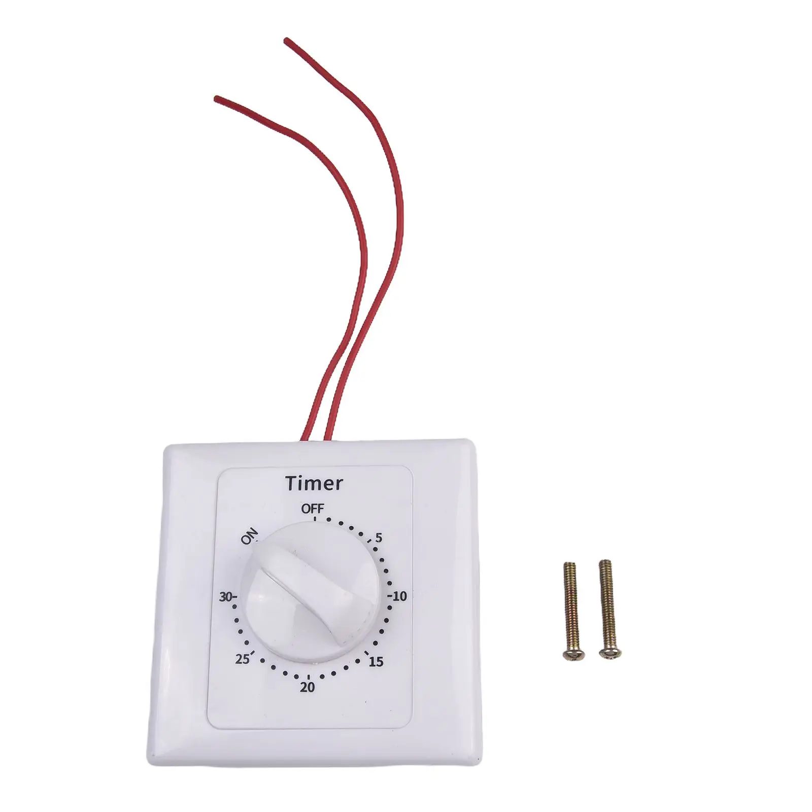 1pc AC220V Electronic Mechanical Timer Switch 86 Panel Countdown Timer Switch Water Pump Power Off Timing Controller Knob Switch 4