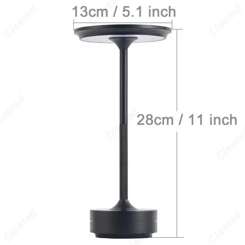 TrendyHome Nordic Rechargeable Table Lamp Touch Led Lamp Coffee Table Decor Bedroom Decoration For Study Bedside Cute Desk Light 6