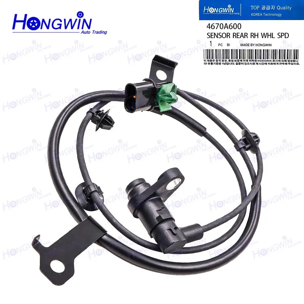 ABS Wheel Speed Rear Sensor Fits Mitsubishi Pajero/Montero Sport (KH) 2008-2015 2.5L 3.0L 4670A599 LH 4670A600 RH