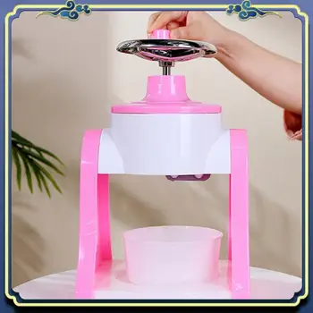 Latest Ice Shaver Manual Hand Crank Shaved Mini Portable Picnic Snow Cone Machine Smoothie Ice Machine Mini Ice Shaver 1