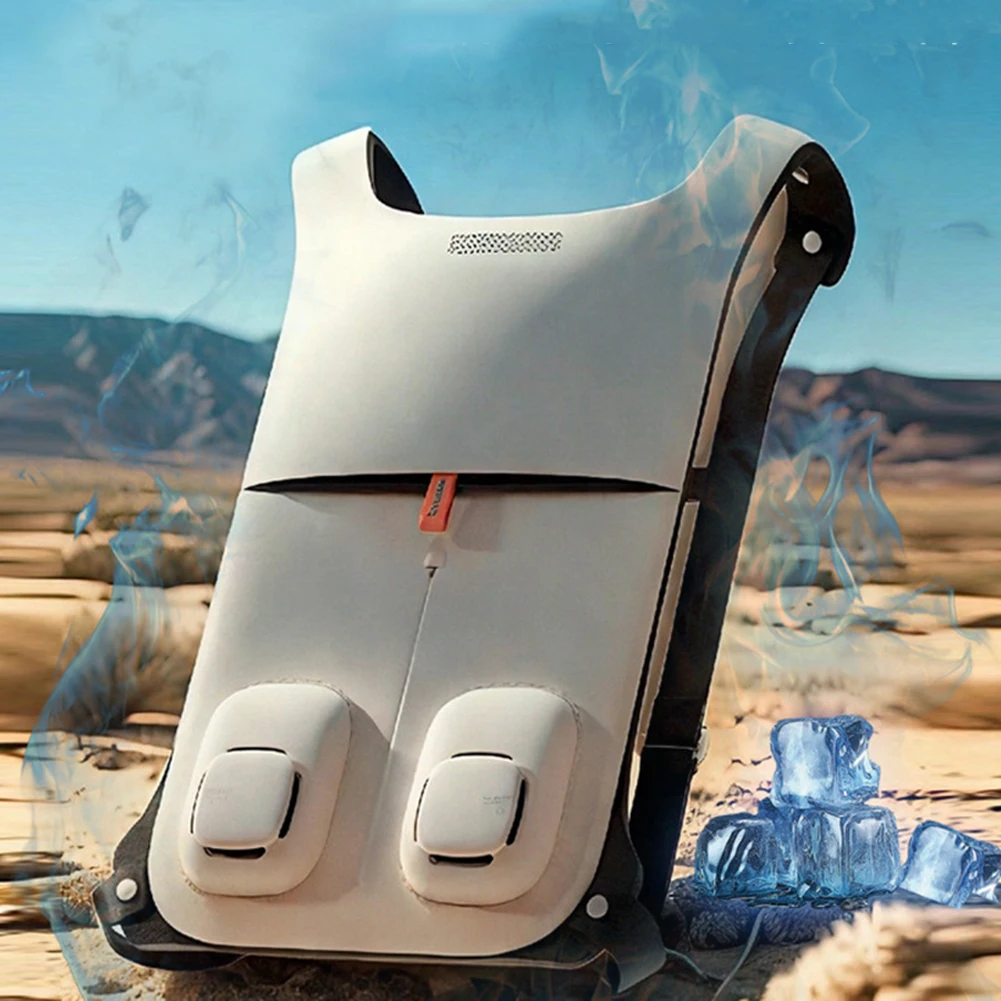 Semiconductor Refrigeration Cooling Air Conditioner Clothing Semiconductor Instant Cooling Vest Summer Cool Work Clothes 2025New