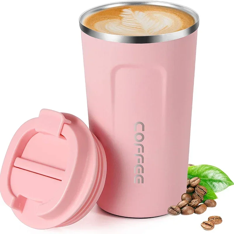 380 ml/510 ml Vakuumflaschen, Reisebecher aus Edelstahl, auslaufsicher, für Tee und Kaffee, tragbar, isoliert_voghion.com
