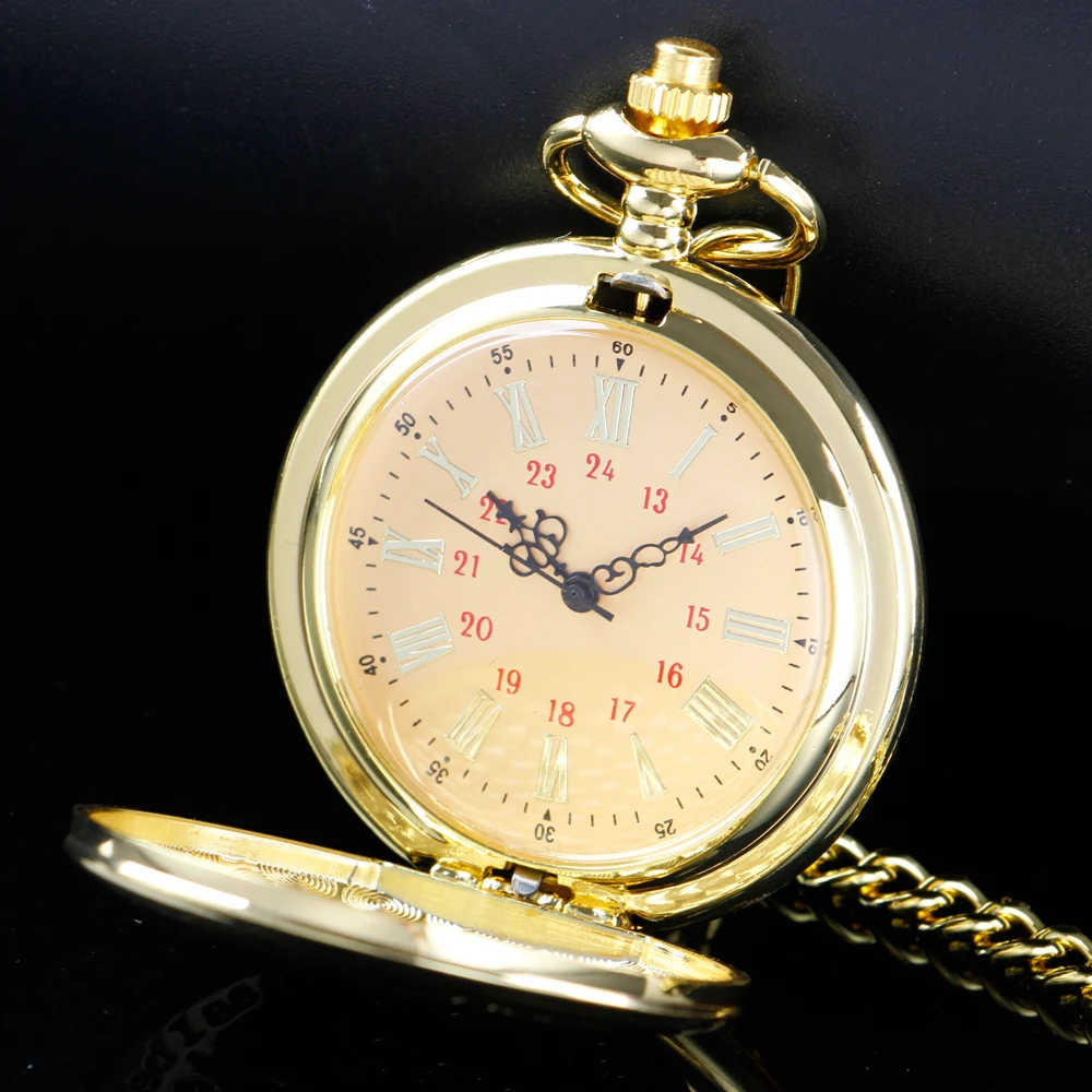 Chain Modern Day Pocket Watches Best Gift Quartz Pocket Watch