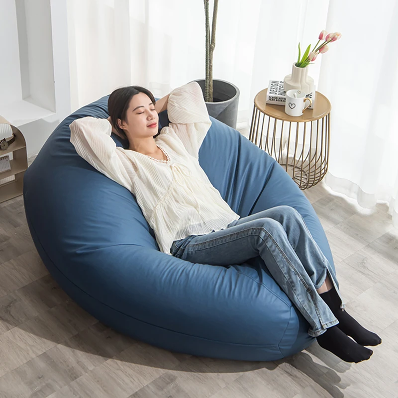 Couch Poof Lazy Sofas Bean Bag Single Bedroom Bean Bag Tatami Sitting