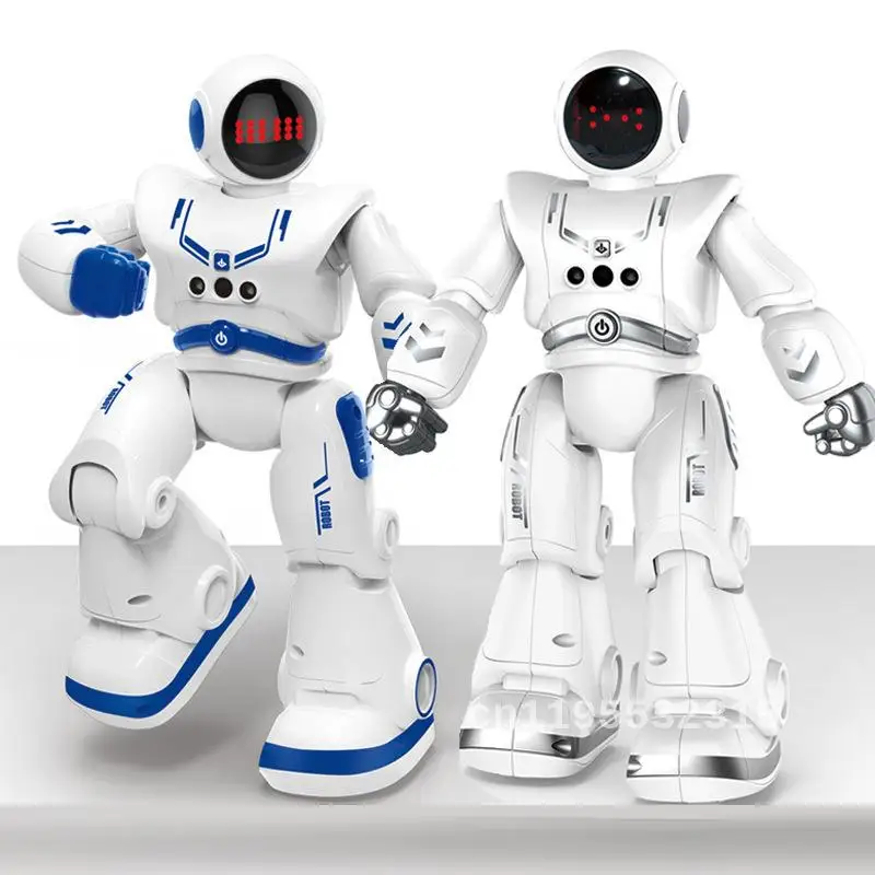 Intelligent Speech Robot Programming Early Education Machine Gesture Sensing Learning Machine Children Puzzle Remote Control Toy