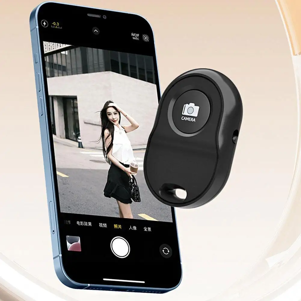 Wireless Bluetooth Camera Remote Control Selfie Stick Shutter