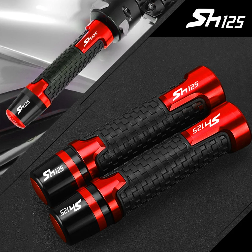 

For Honda SH125i SH125 SH 125 125i 2004- 2024 2023 2022 2021 2020 Motorcycle Handlebar Grips Handle grip Ends Plug Slider Caps