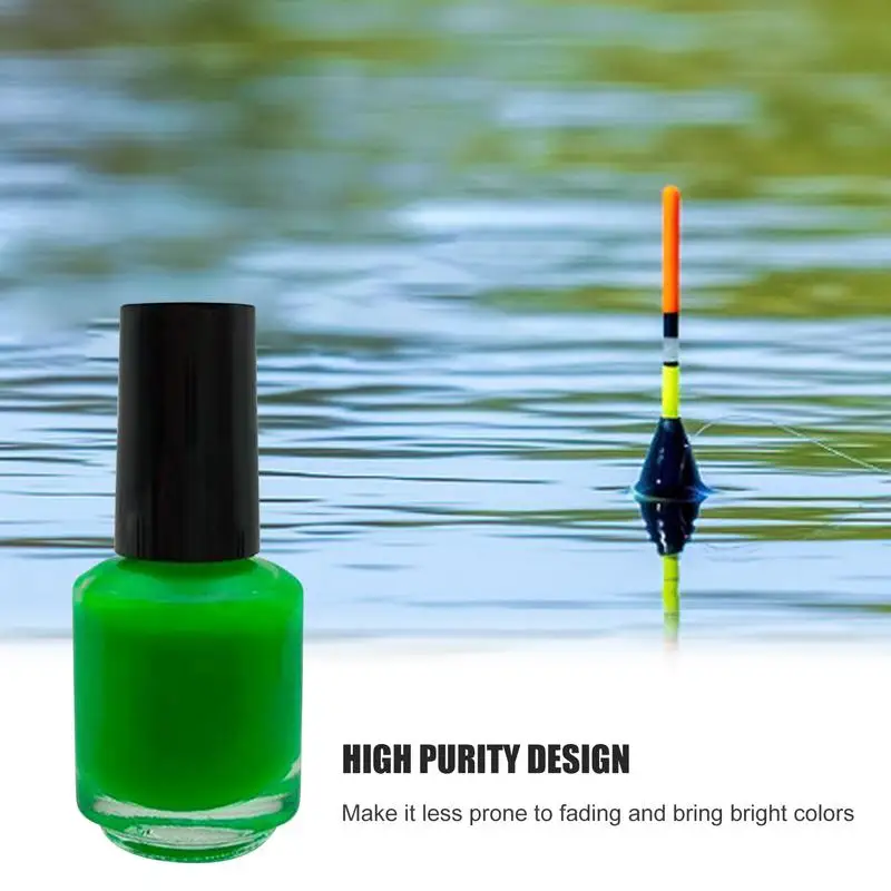 Pintura Para Señuelos Pintura Fluorescente Para Flotadores - 20ml, Colores Vivos (rojo/amarillo/naranja) Pintura Reflectante