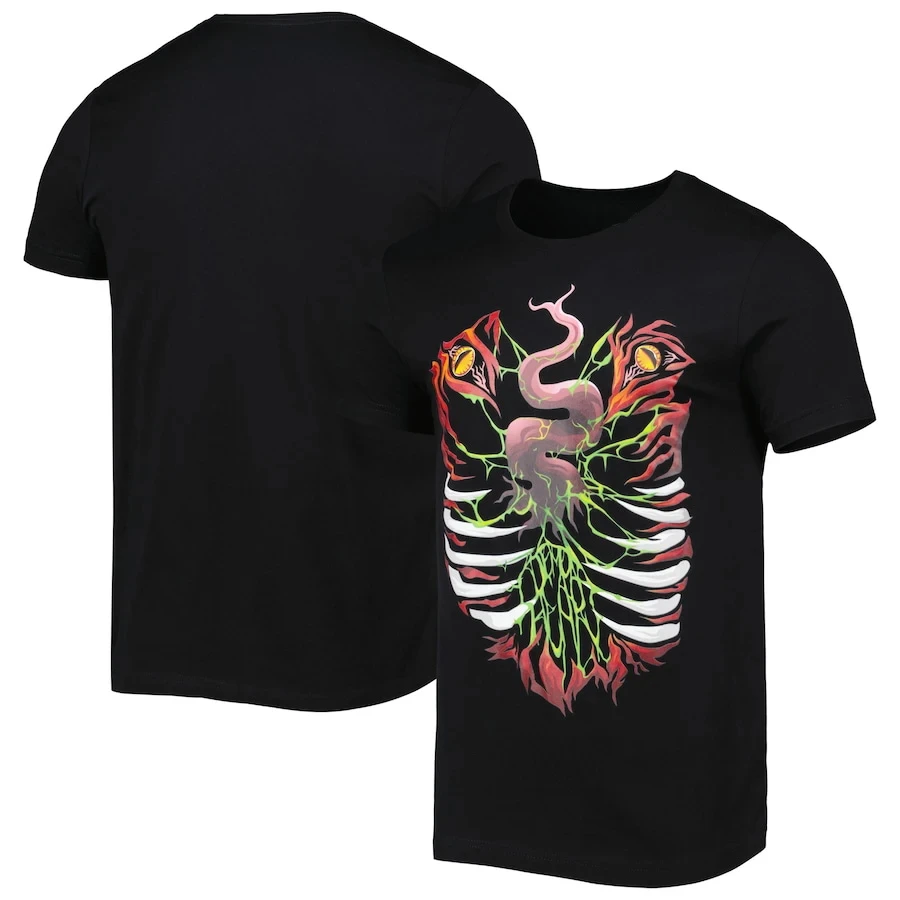 Summer Men's New Cotton Renowned wrestler Finn Balor T-shirt Woman Children's Street Sports Large size fashion round neck Top