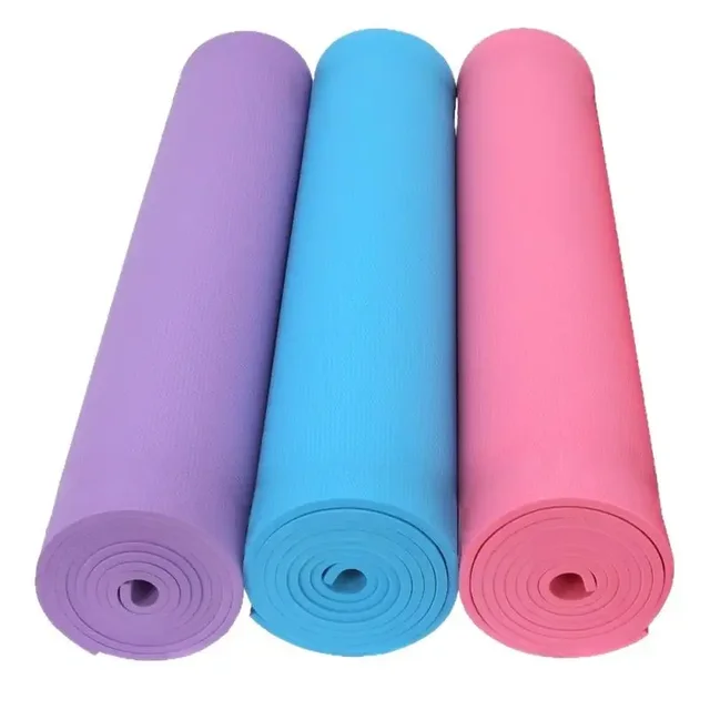 1PC Thick Yoga Mat Anti-skid Sports Fitness Mat 3MM EVA Comfort Foam Yoga Mat For Exercise Yoga And Pilates Gymnastics Mat 5