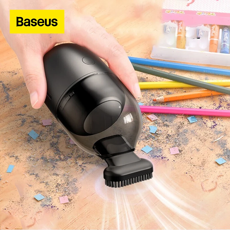 Baseus Wireless Mini Vacuum Cleaner 1000pa Small Handheld Car Interior  Desktop Dust Cleaning Tool Portable Car Vacuum Cleaner - Vacuum Cleaner -  AliExpress