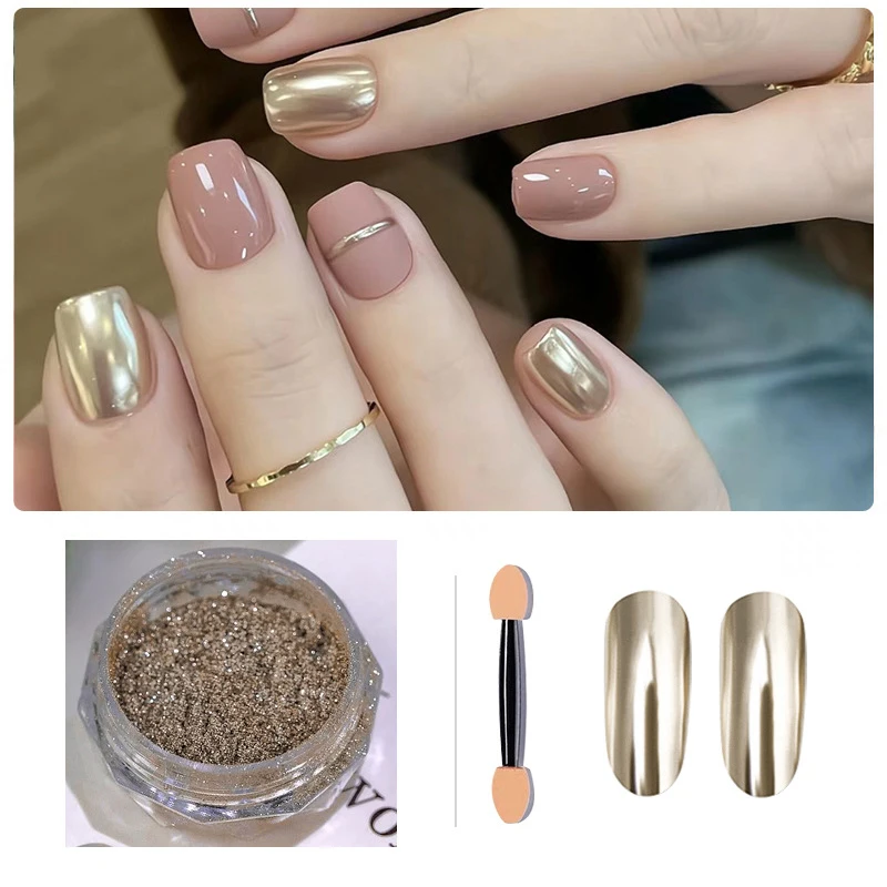1Box Nail Magic Mirror Sequins Solid Color Nail Shining Decoration DIY Enthusiasts And Manicurists